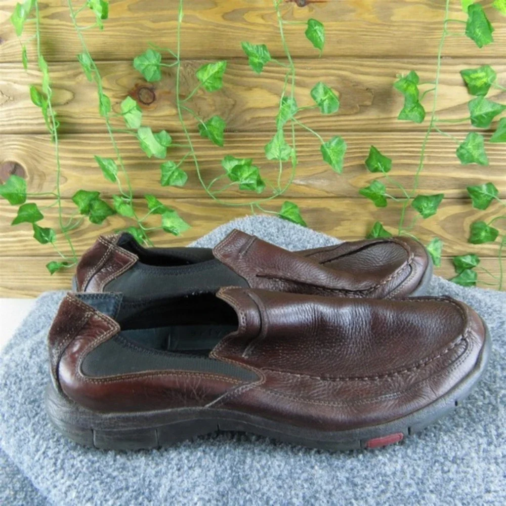 Privo Men's Clarks Loafer‎ Brown Leather Size 12 Medium  Used 2025